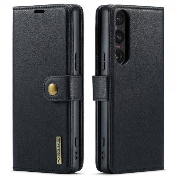 Dg.Ming Sony Xperia 1 VI Etui Avtagbart Deksel Svart
