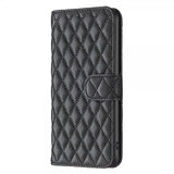 Sony Xperia 1 VI Etui Rombemønster Svart