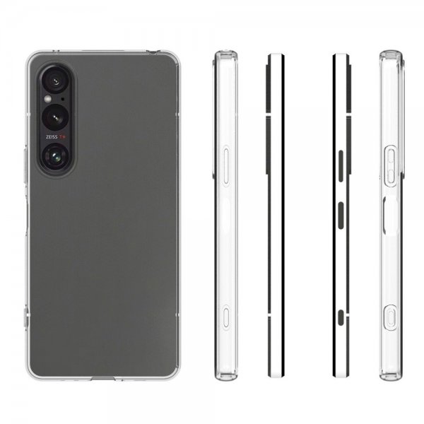 Nordic Covers Sony Xperia 1 VI Deksel Feather Series Transparent