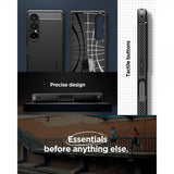 Spigen Sony Xperia 1 VII Deksel Rugged Armor Matte Black