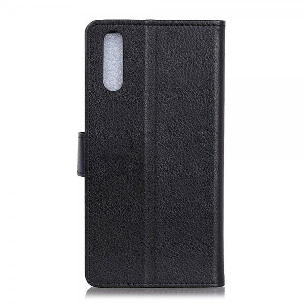 Sony Xperia 10 II Etui Litchi Svart