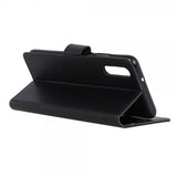Sony Xperia 10 II Etui Litchi Svart