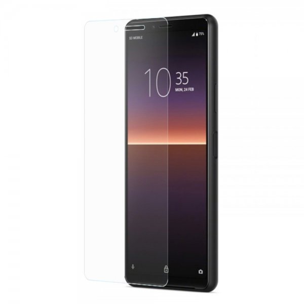 Sony Xperia 10 II Skjermbeskytter Herdet Glass Case Friendly