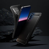 Spigen Sony Xperia 10 III Deksel Rugged Armor Matte Black