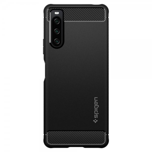 Spigen Sony Xperia 10 IV Deksel Rugged Armor Matte Black