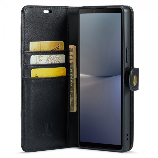Dg.Ming Sony Xperia 10 V Etui Avtagbart Deksel Svart