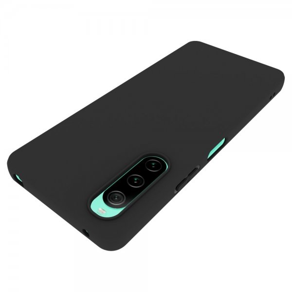Nordic Covers Sony Xperia 10 V Deksel Feather Series Raven Black