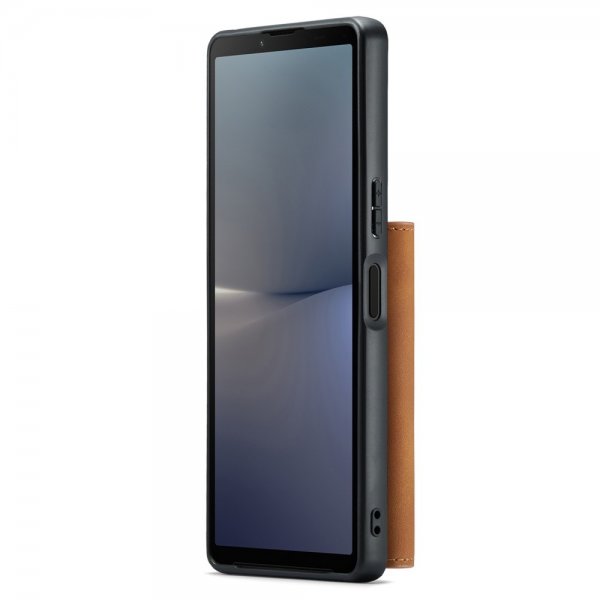 Dg.Ming Sony Xperia 10 V Deksel M1 Series Avtakbart Kortholder Brun