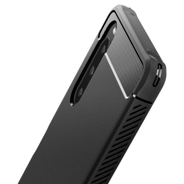 Spigen Sony Xperia 10 V Deksel Rugged Armor Matte Black