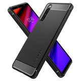 Spigen Sony Xperia 10 V Deksel Rugged Armor Matte Black
