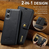 Dg.Ming Sony Xperia 10 VI Etui Avtagbart Deksel Svart