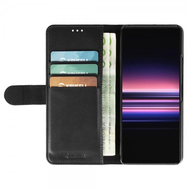 Krusell Sony Xperia 5 II Etui PhoneWallet Svart