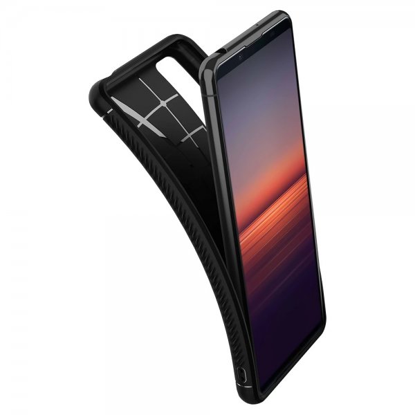 Spigen Sony Xperia 5 II Deksel Rugged Armor Matte Black