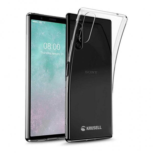 Krusell Sony Xperia 5 II Deksel SoftCover Transparent