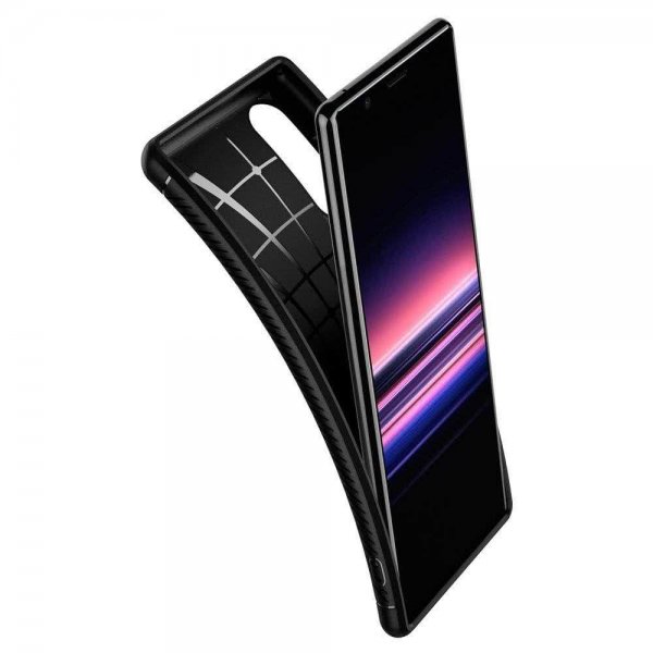 Spigen Sony Xperia 5 Deksel Rugged Armor Matte Black