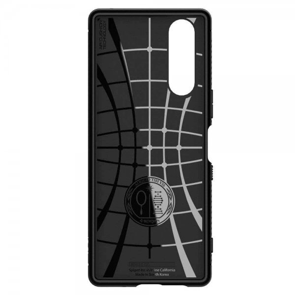 Spigen Sony Xperia 5 Deksel Rugged Armor Matte Black