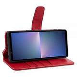Nordic Covers Sony Xperia 5 V Etui Essential Leather Poppy Red