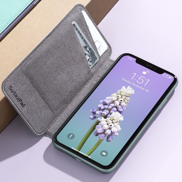Twelve South iPhone Xs Max Etui SurfacePad Cognac