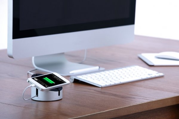 Just Mobile iPhone Holder AluCup Svart