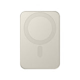 Satechi OntheGo Qi2 10K MagSafe-powerbank med stativ sand