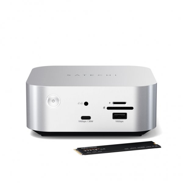 Satechi Thunderbolt 5 CubeDock med SSD-kabinett
