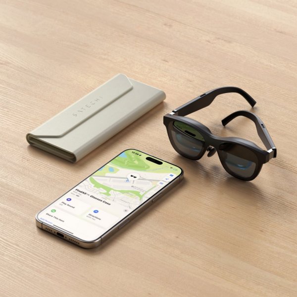 Satechi FindAll brilleetui med tracking Sand