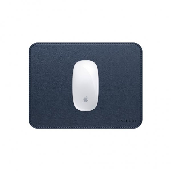 Satechi Vegan-Leather Premium Mouse Pad Blå
