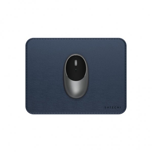 Satechi Vegan-Leather Premium Mouse Pad Blå
