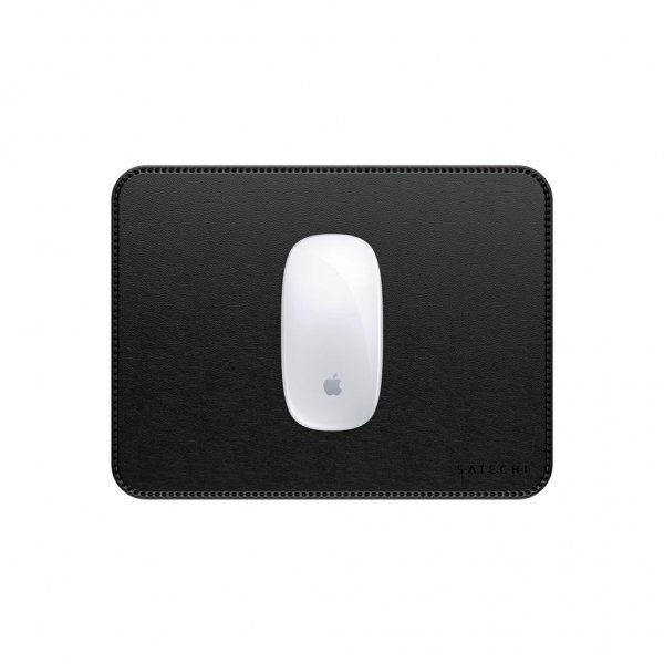 Satechi Vegan-Leather Premium Mouse Pad Svart