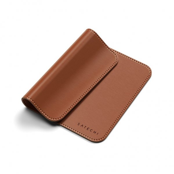 Satechi Vegan-Leather Premium Mouse Pad Brun