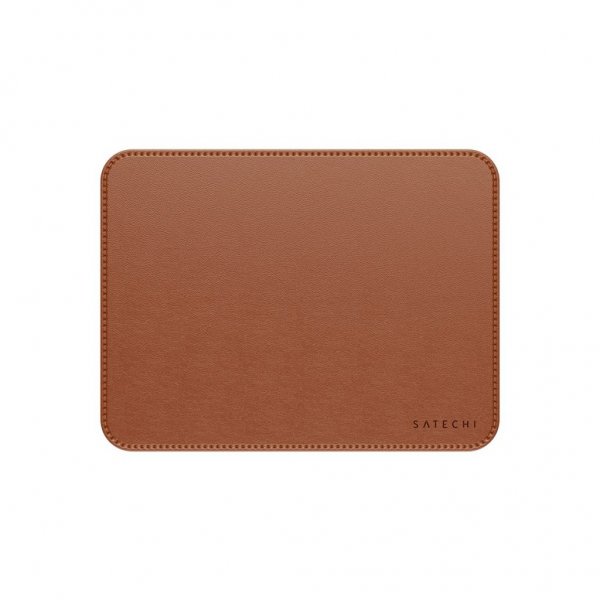 Satechi Vegan-Leather Premium Mouse Pad Brun