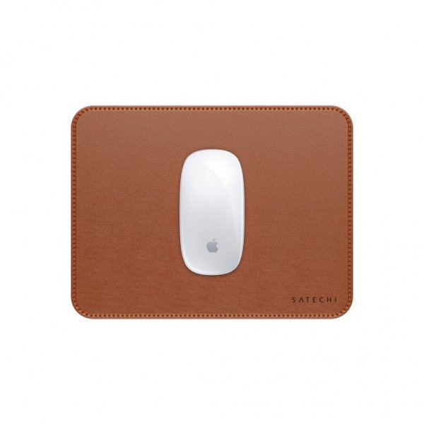 Satechi Vegan-Leather Premium Mouse Pad Brun