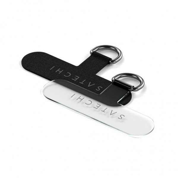 Satechi OntheGo Lanyardkabel USB-C 1,5 m Svart