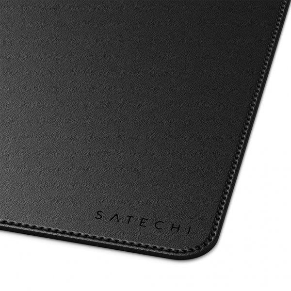 Satechi Vegan-Leather Premium Desk Mat Svart