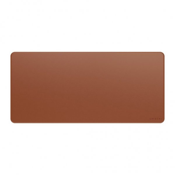 Satechi Vegan-Leather Premium Desk Mat Brun