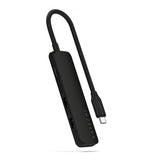 Satechi 4-in-1 USB-C Slim Multiport Adapter 4K Svart