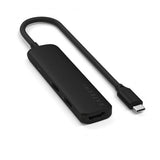 Satechi 4-in-1 USB-C Slim Multiport Adapter 4K Svart