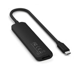Satechi 4-in-1 USB-C Slim Multiport Adapter 4K Svart