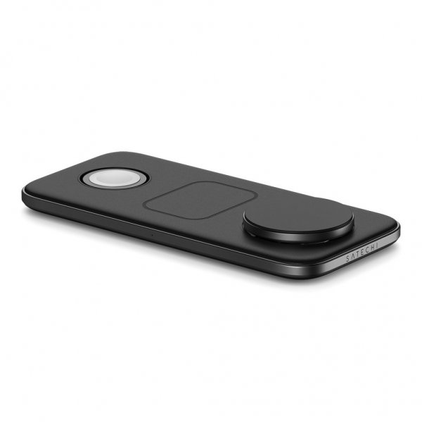 Satechi Trådløs lader Qi2 Trio Wireless Charging Pad MagSafe