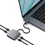 Satechi  Aluminium 4-port USB-C-hub