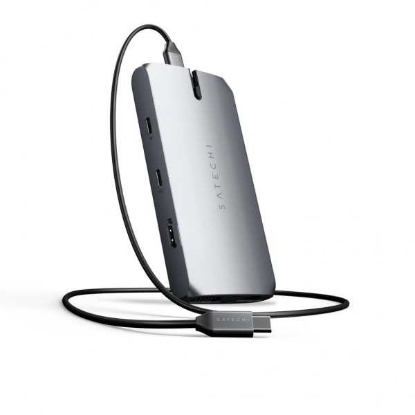 Satechi USB-C On-the-Go Multiport Adapter Space Gray
