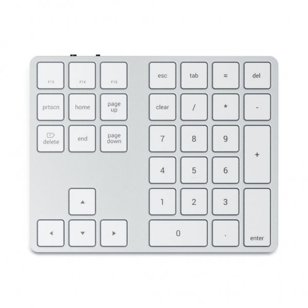 Satechi Trådløsa Utökade Numeriska Tastatur Sølv