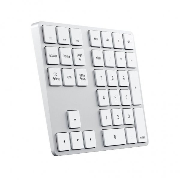 Satechi Trådløsa Utökade Numeriska Tastatur Sølv