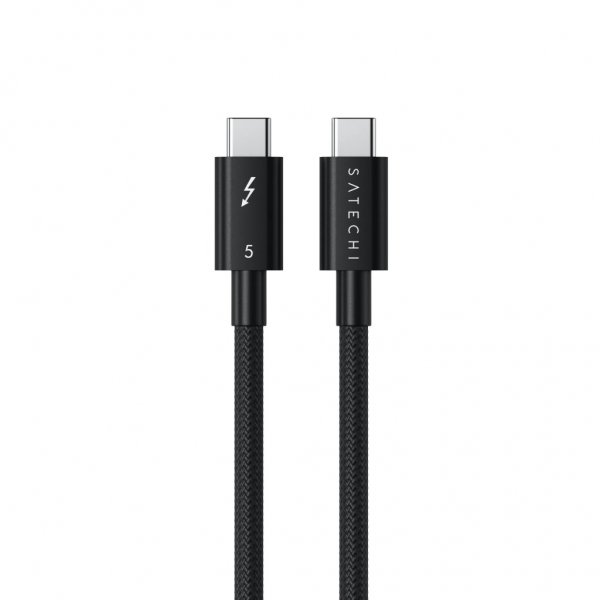 Satechi Thunderbolt 5 Pro-kabel 1 m svart