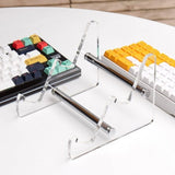 Utstillingsstativ for to tastaturer