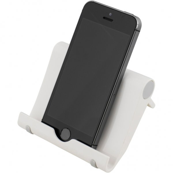 Deltaco Holder Stativfunksjon Mobil/Tablet Hvit