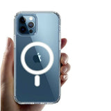 iPhone 11 Pro Deksel TPU MagSafe Støtsikker Transparent