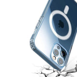 iPhone 11 Deksel TPU MagSafe Transparent
