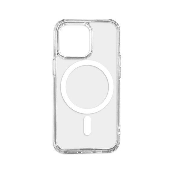 iPhone 13 Pro Max Deksel TPU MagSafe Støtsikker Transparent