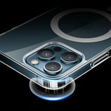 iPhone 13 Pro Deksel TPU MagSafe Støtsikker Transparent